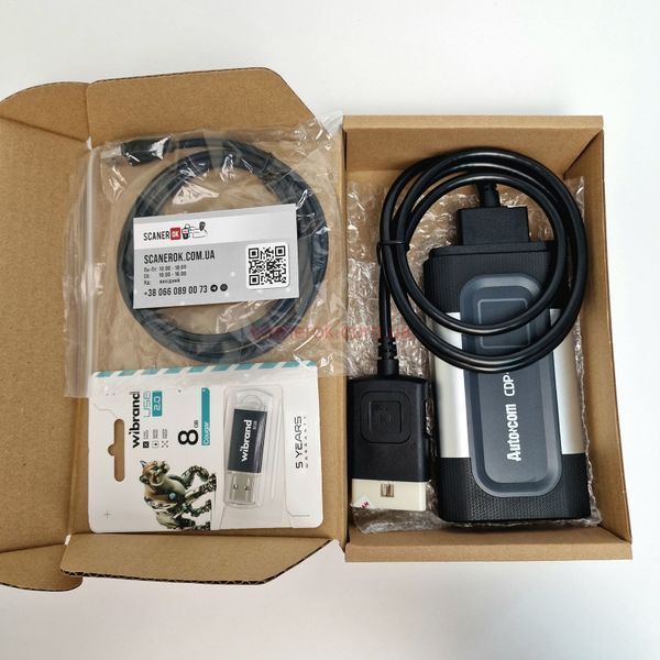 Автосканер Autocom CDP+ з Bluetooth одноплатний 1404 фото