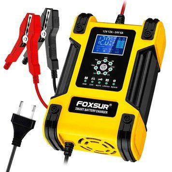 Зарядний пристрій Foxsur FBC122412D 12V 12A / 24V 6A  5456 фото