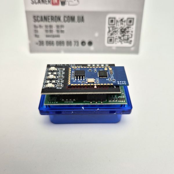 Автосканер ELM327 1.5V PIC18F25K80 Bluetooth (Дві плати) для Android 1303 фото