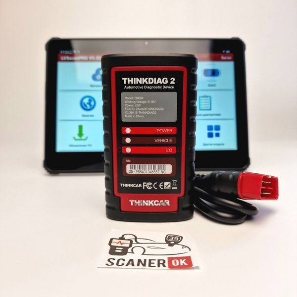Thinkdiag 2 з LVSscan Pro + планшет 1203 фото
