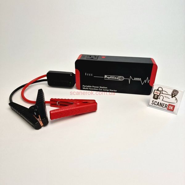 Пуско-зарядний пристрій-інвертор 220В Profiline BM400 2000А/22000mAh 4109 фото