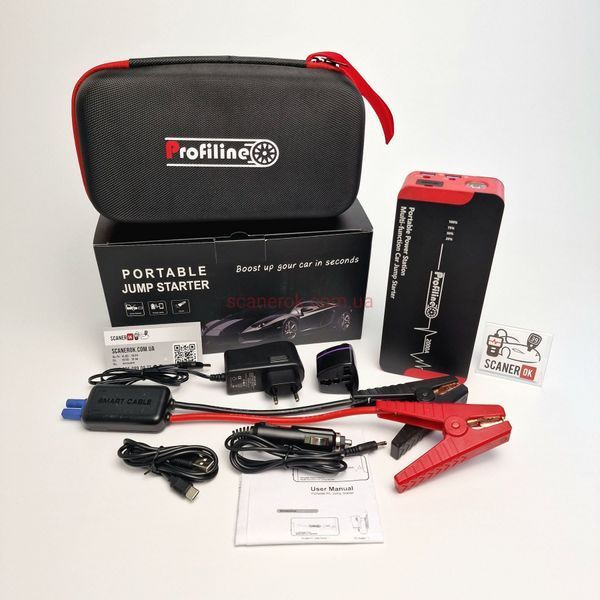 Пуско-зарядний пристрій-інвертор 220В Profiline BM400 2000А/22000mAh 4109 фото