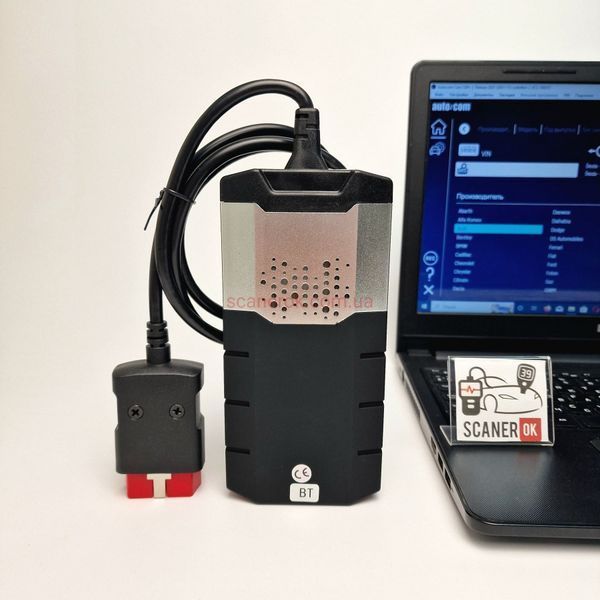 Автосканер Delphi DS150E з Bluetooth одноплатний 1402 фото