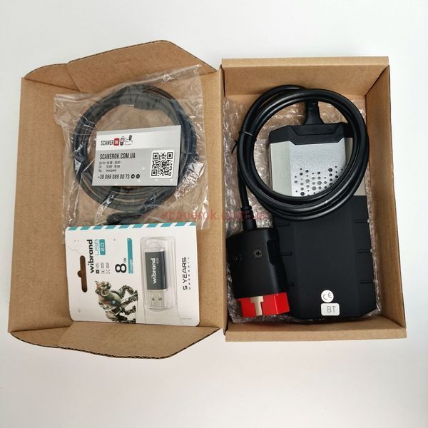 Автосканер Delphi DS150E з Bluetooth одноплатний 1402 фото