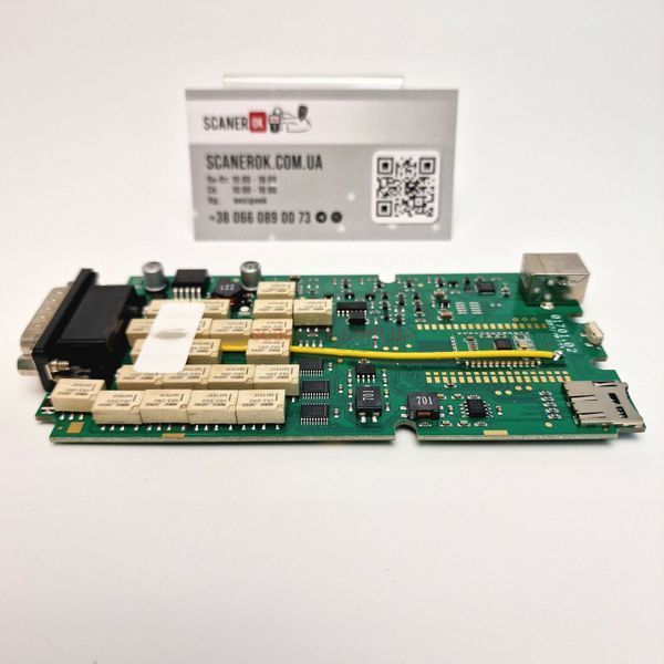 Автосканер Delphi DS150E з Bluetooth одноплатний 1402 фото