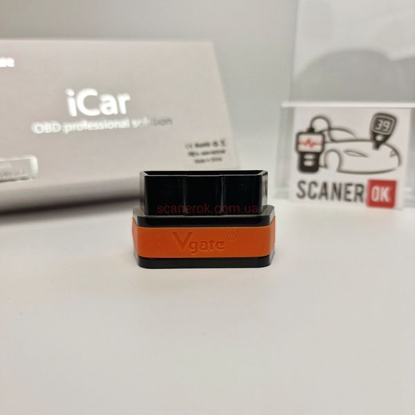 Автосканер Vgate iCar2 WIFI для IOS/Android 1302 фото